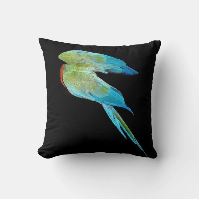 Fly By Night Decorator Pillow (Front)
