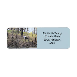 Fly by return address label