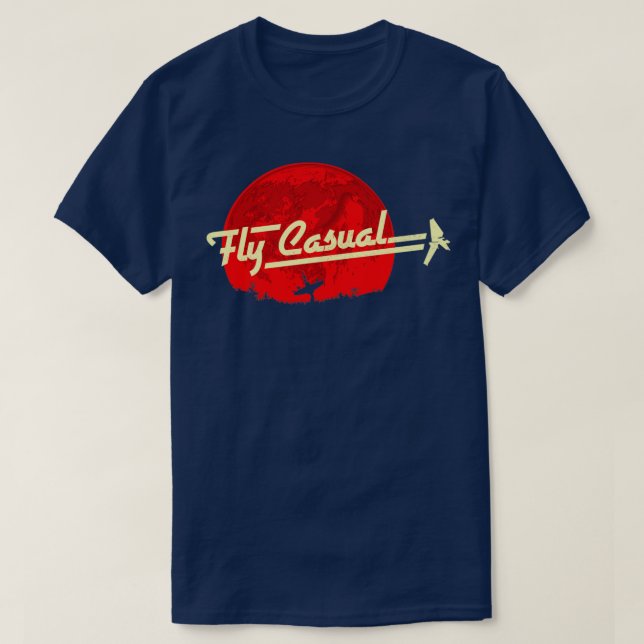 Fly Casual  T-Shirt (Design Front)