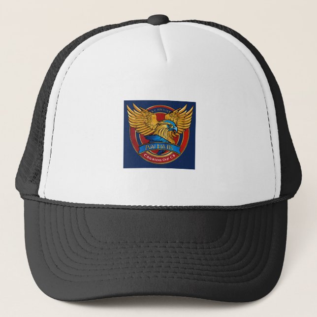 Fly eagle  trucker hat (Front)