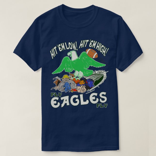 Fly Eagles Fly T-Shirt (Design Front)