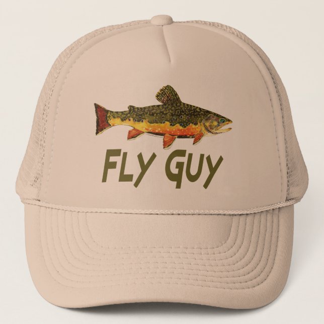 Fly Fisherman Trucker Hat (Front)
