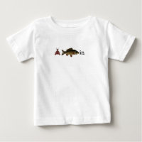 Fly Fishin Tee Shirt for Kids