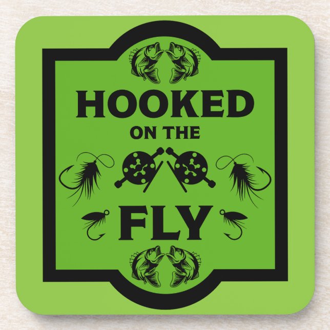 Fly Fishing Alaska Coaster (Front)