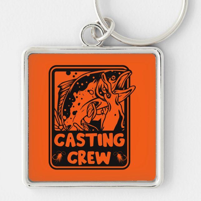 Fly Fishing Alaska Key Ring (Front)