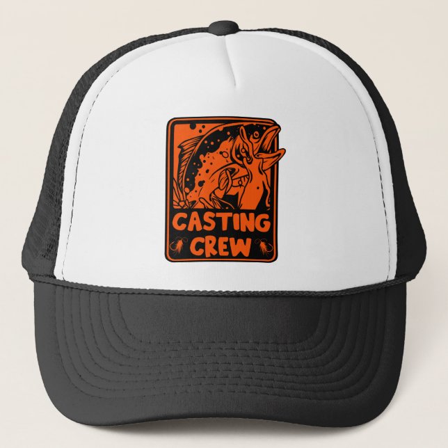Fly Fishing Alaska Trucker Hat (Front)