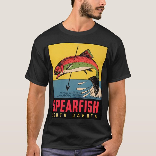 Fly Fishing at Sunset T-Shirt (Front)