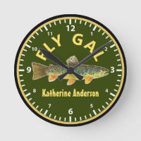 Fly Fishing Brown Trout FLY GAL Custom Angler's