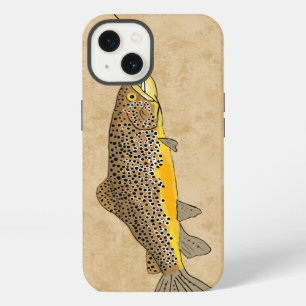 Fly Fishing Brown Trout iPhone 13 Case