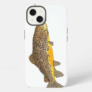 Fly Fishing Brown Trout iPhone 13 Case