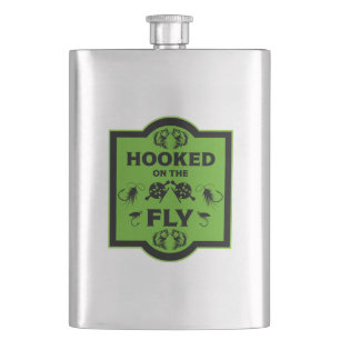 Fly Fishing Canada Hip Flask