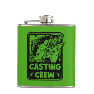 Fly Fishing Canada Hip Flask
