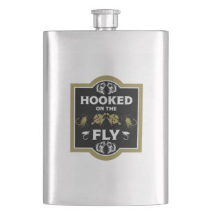 Fly Fishing Canada Hip Flask