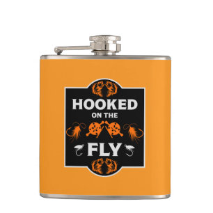 Fly Fishing Canada Hip Flask