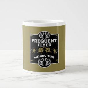 Fly Fishing Canada Large Coffee Mug