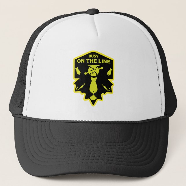 Fly Fishing Canada Trucker Hat (Front)