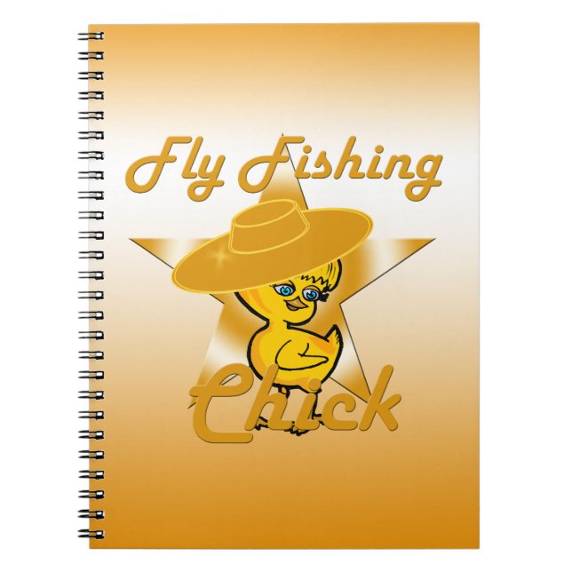 Fly Fishing Chick #10 Notebook (Front)