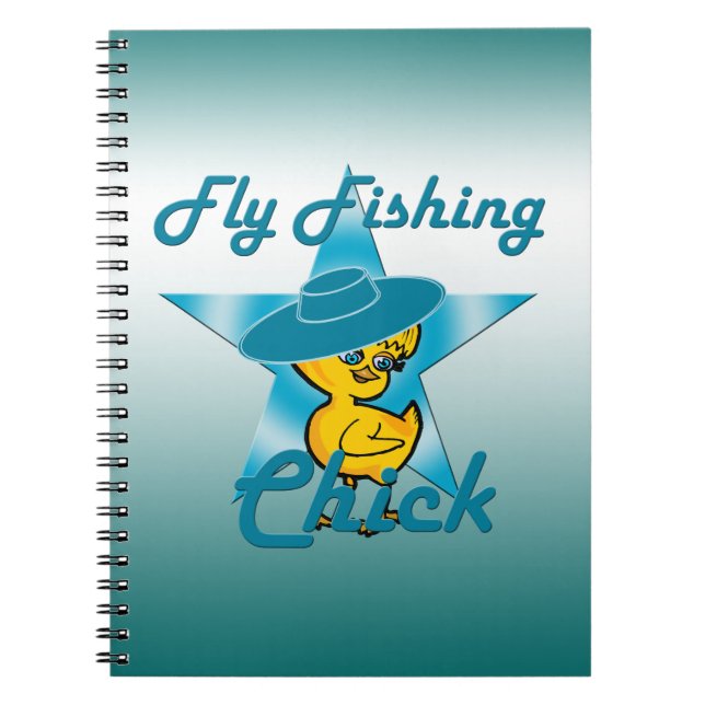Fly Fishing Chick #7 Notebook (Front)