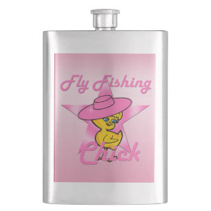 Fly Fishing Chick #8 Hip Flask