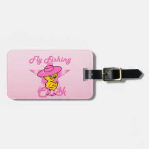 Fly Fishing Chick #8 Luggage Tag