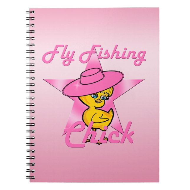 Fly Fishing Chick #8 Notebook (Front)