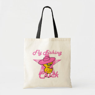 Fly Fishing Chick #8 Tote Bag