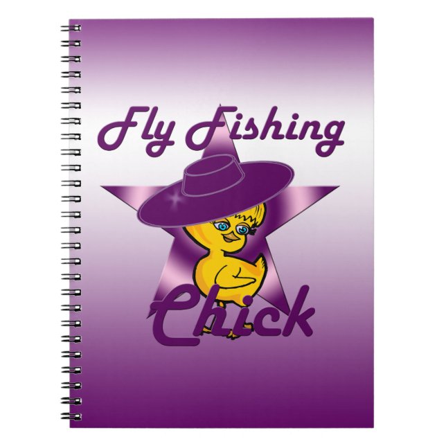 Fly Fishing Chick #9 Notebook (Front)