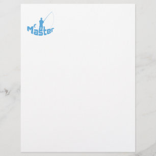 Fly fishing custom letterhead