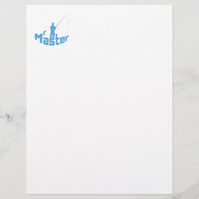 Fly fishing custom letterhead (Front)