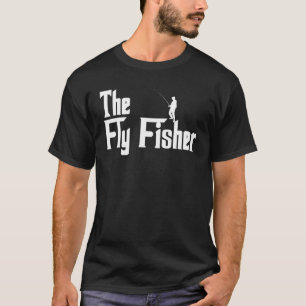 Fly Fishing Father Outdoor Sportsman Fisherman Mem T-Shirt