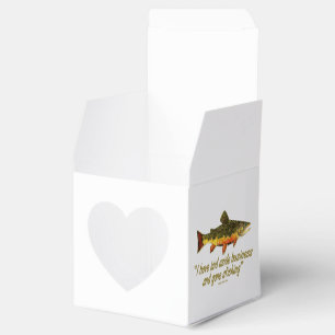Fly Fishing Favour Box