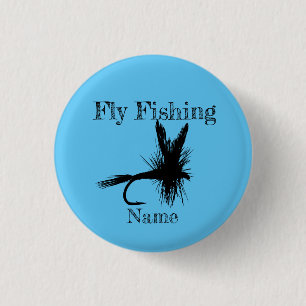 Fly Fishing Fly Thunder_Cove 3 Cm Round Badge