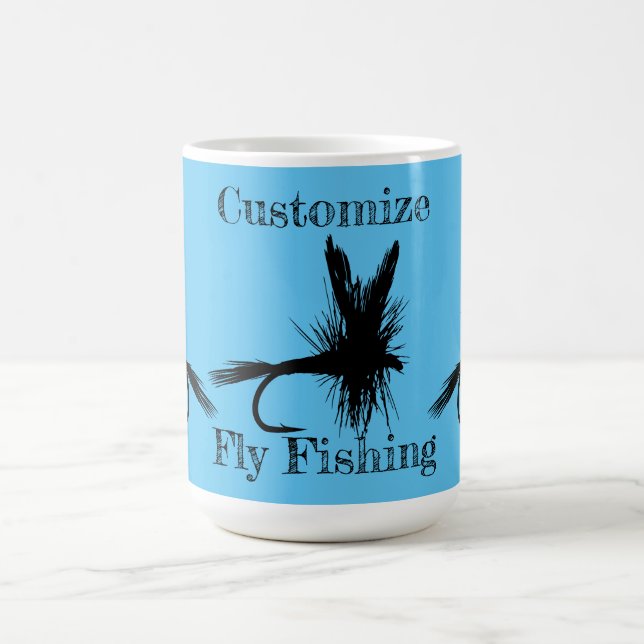 Fly Fishing Fly Thunder_Cove Coffee Mug (Center)