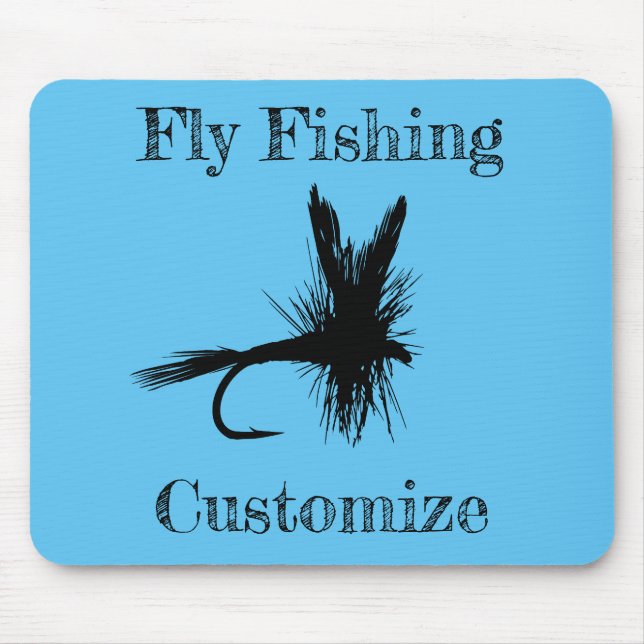 Fly Fishing Fly Thunder_Cove Mouse Pad (Front)