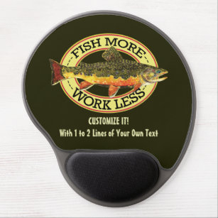 Fly Fishing Gel Mouse Pad