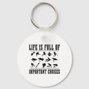 Fly Fishing Gift Vintage Fishing Fisherman Fly Fis Key Ring