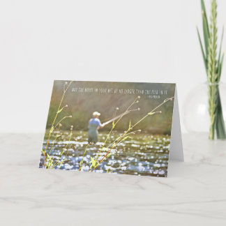 FLY FISHING Greeting Card