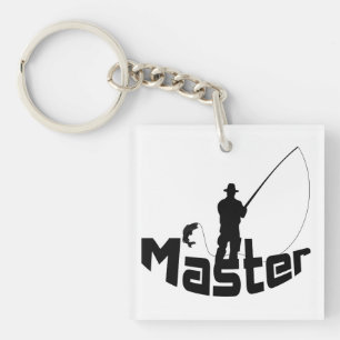 Fly fishing key ring