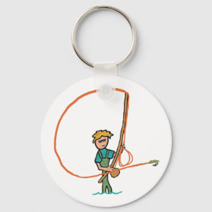Fly Fishing Key Ring