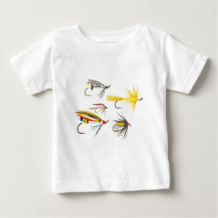 Fly Fishing Lures Baby T-Shirt