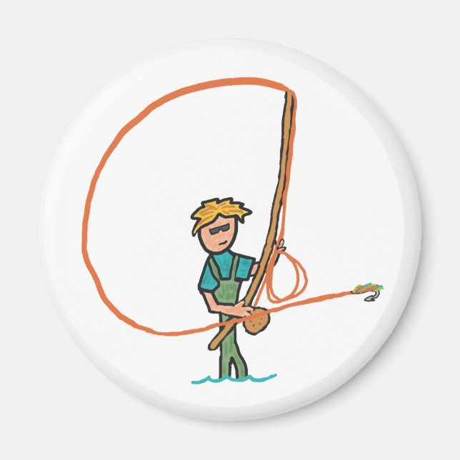Fly Fishing Magnet (Front)