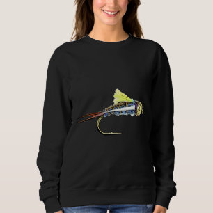 Fly Fishing Nymph Beadhead Psycho Prince Attractor Sweatshirt