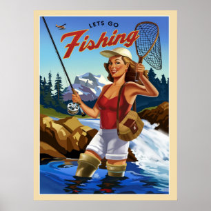 Fly Fishing Poster