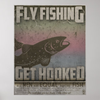 Fly Fishing Poster