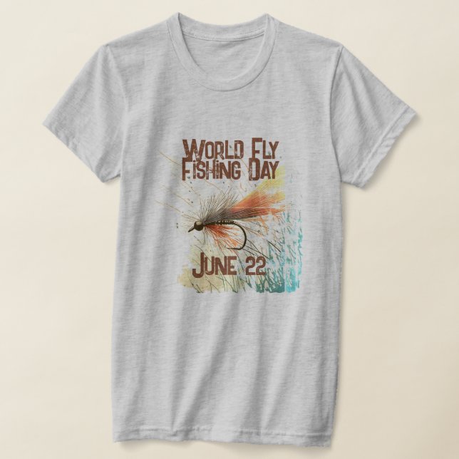 Fly Fishing T-Shirt (Laydown)