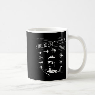 Fly Fishing Tying Funny Fisherman Christmas Father Coffee Mug