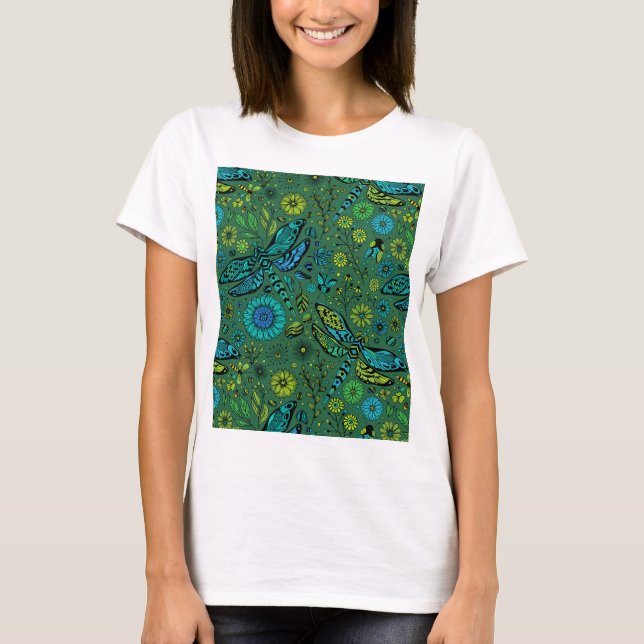 Fly, fly dragonfly  T-Shirt (Front)