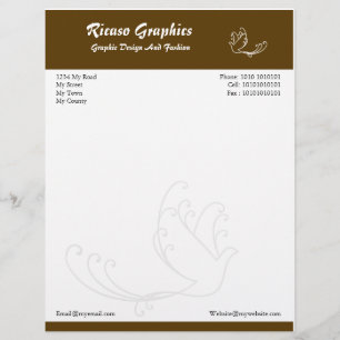 Fly Free Customized Letterhead