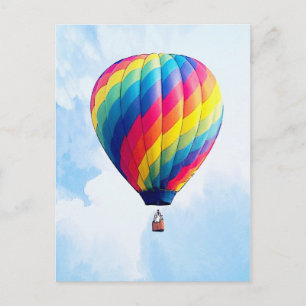 Fly Free My Hot Air Balloon! Postcard