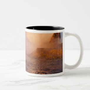 Fly Geyser in the Black Rock Desert Two-Tone Coffee Mug